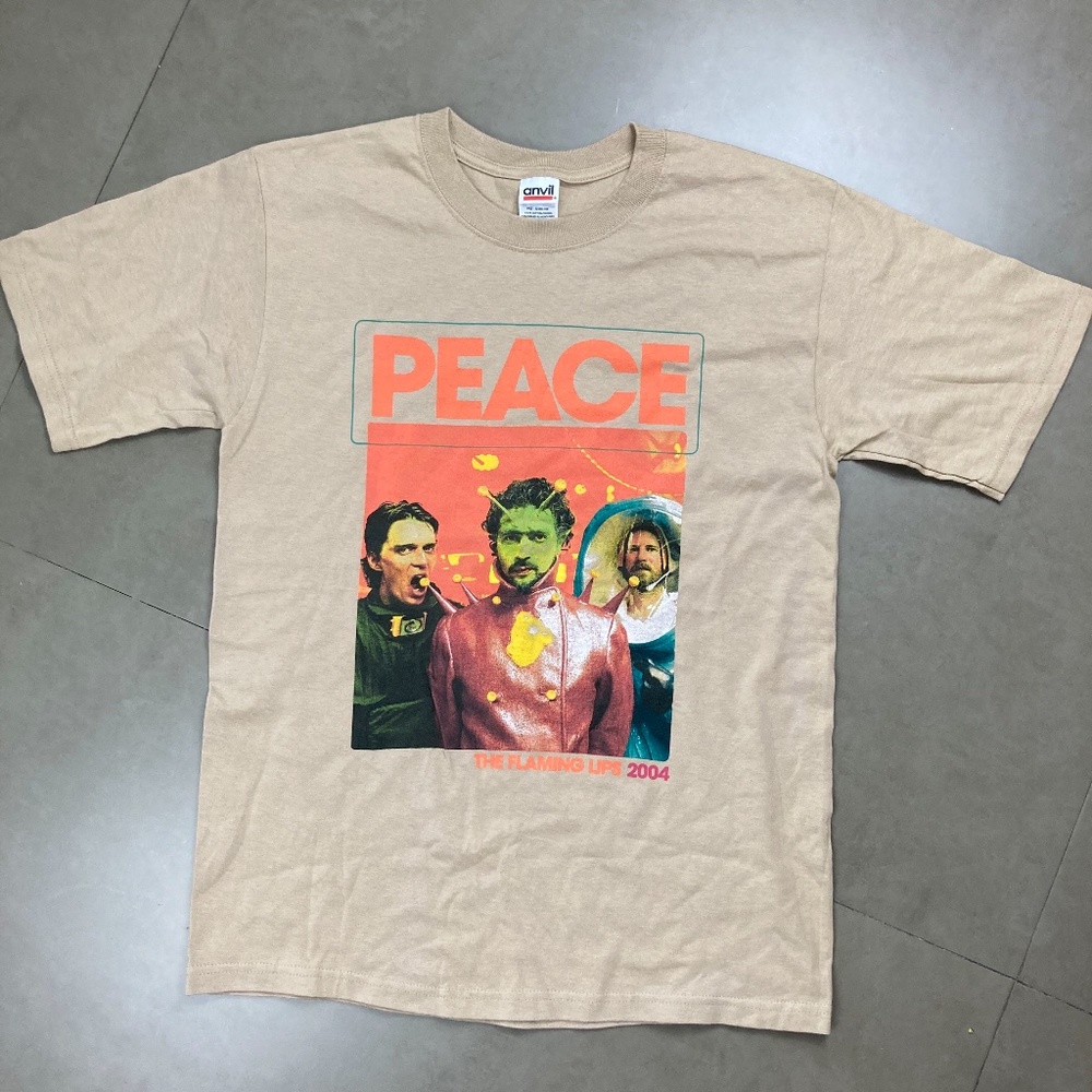 2004 The Flaming Lips Band Let’s Go to Mars Shirt